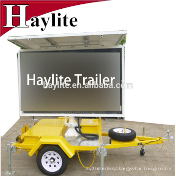 New design Variable Message signs Trailer traffic sign trailer for sale